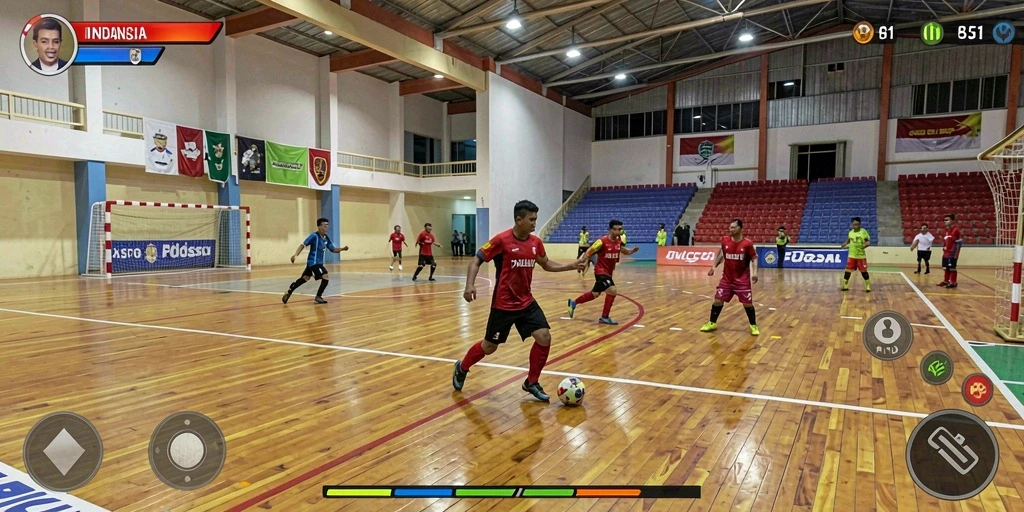 Tampilan antarmuka yang menawan dan ramah pengguna.