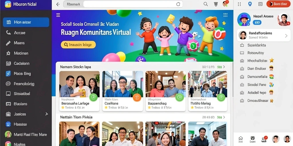 Tampilan antarmuka yang menarik dan mudah digunakan.