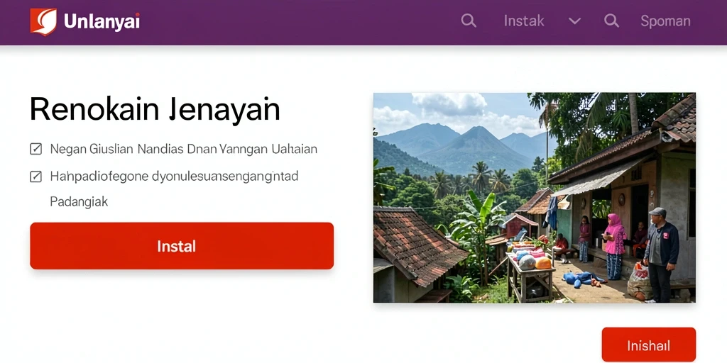 Tampilan antarmuka yang ramah pengguna dan menarik.
