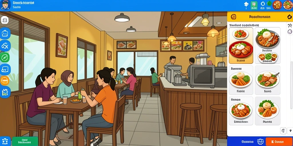 Tampilan antarmuka yang ramah pengguna dan menarik.
