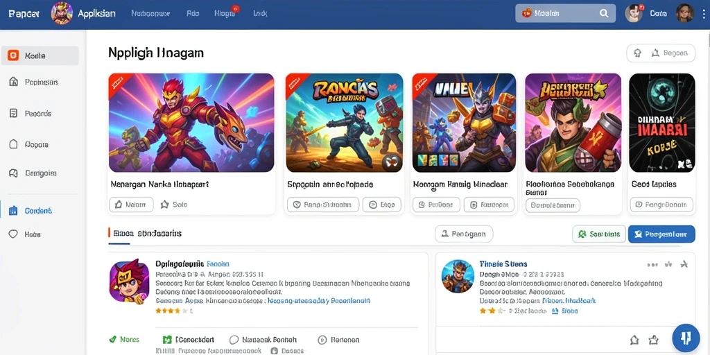 Tampilan menarik dengan tema slot berwarna-warni.