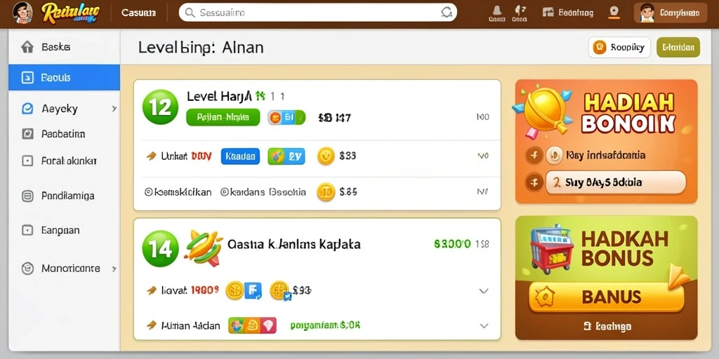 Tampilan antarmuka yang intuitif dan user-friendly.