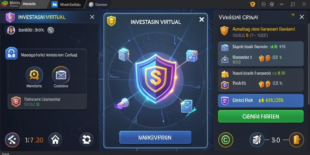 Tampilan antarmuka pengguna yang modern dan intuitif.