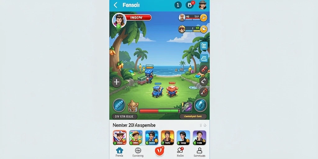 Screenshot menunjukkan tampilan grafis permainan yang menakjubkan.
