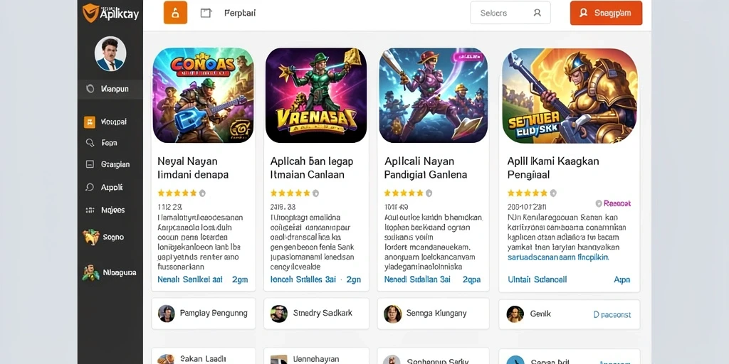 Tampilan antarmuka yang menarik dan mudah digunakan.