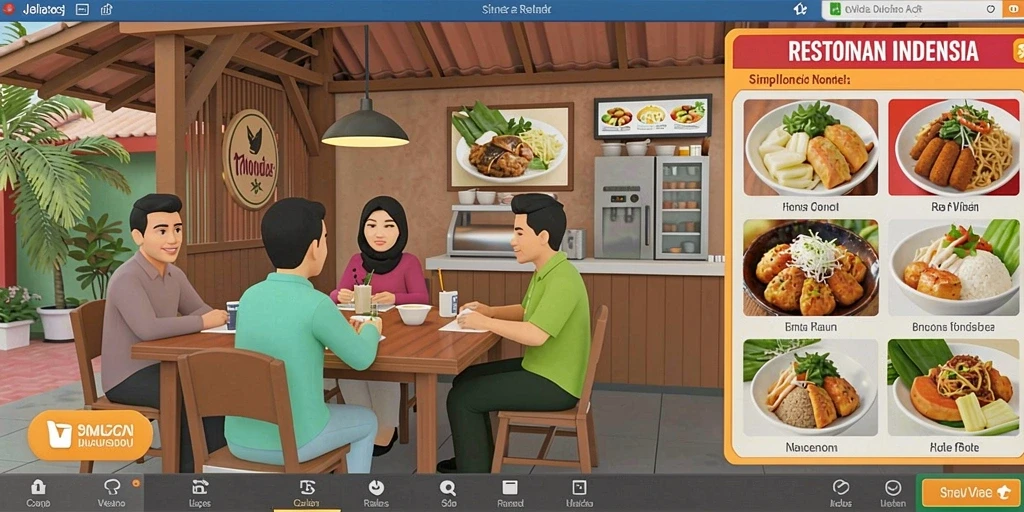 Tampilan antarmuka yang menarik dan mudah dipahami.