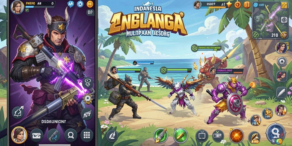 Tampilan utama game MT966 yang menarik.