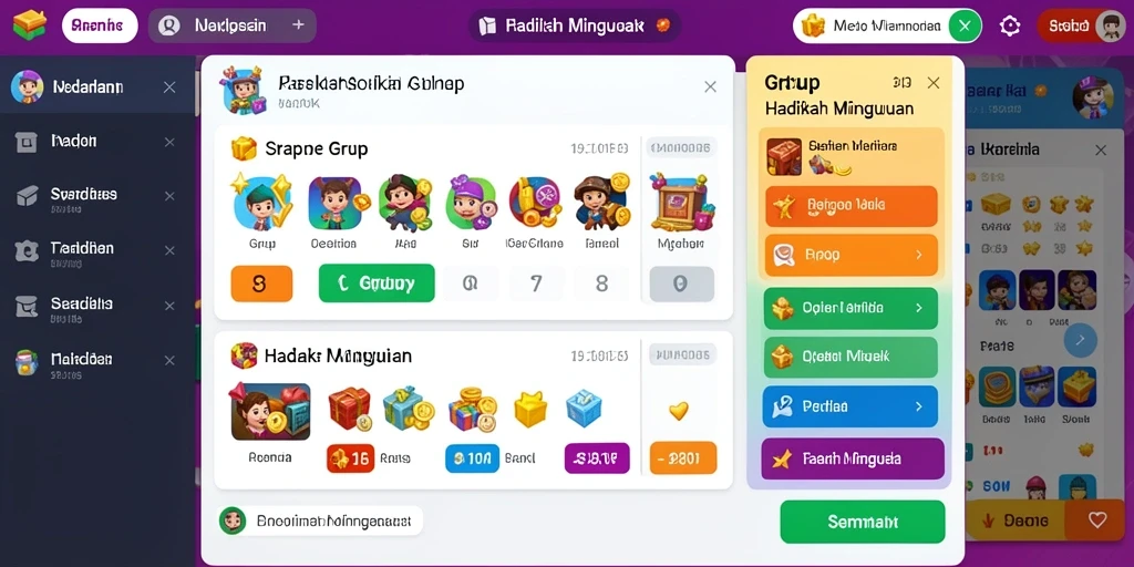 Tampilan antarmuka NADIMTOGEL yang modern.