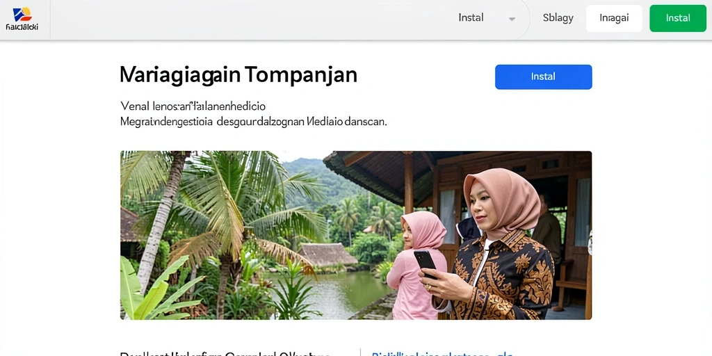 Tampilan antarmuka pengguna yang menarik dan sederhana.