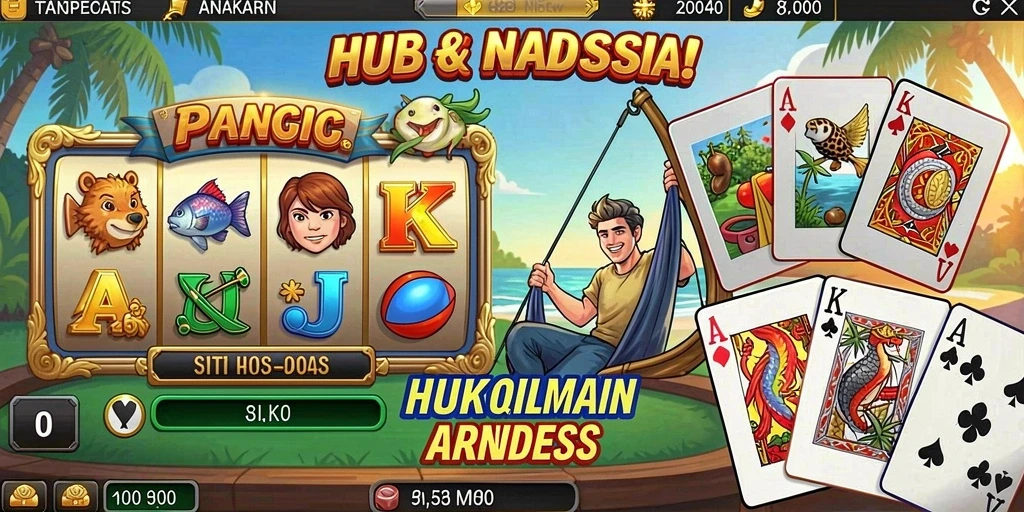 Tampilan antarmuka RAJACUAN yang memukau dan menarik.