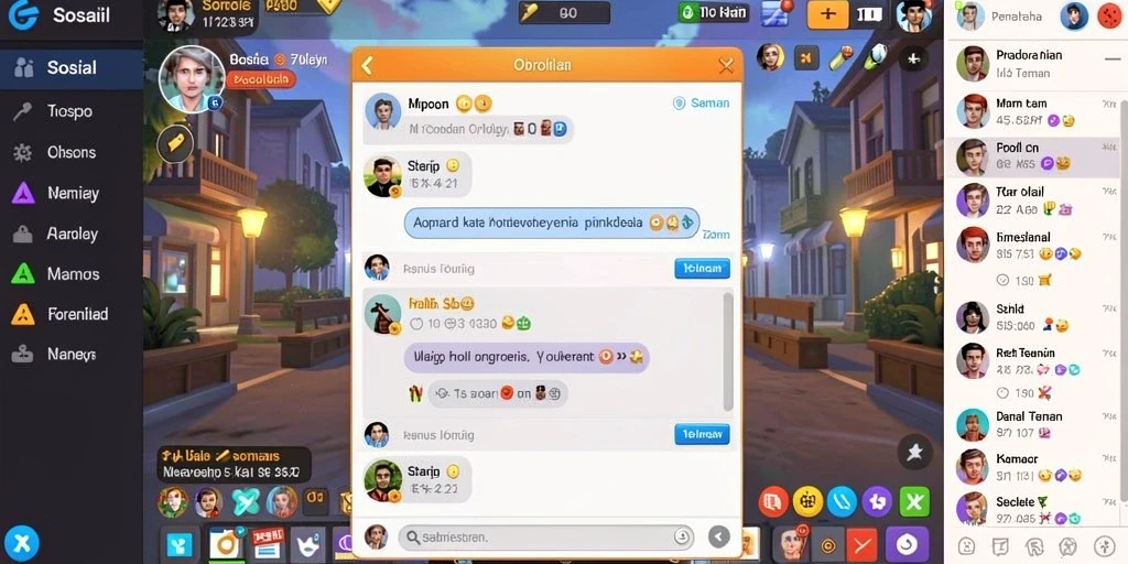 Screenshot menampilkan tampilan antarmuka permainan yang menarik.