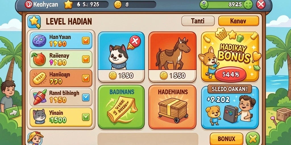 Tampilan antarmuka yang menarik dan mudah dipahami.