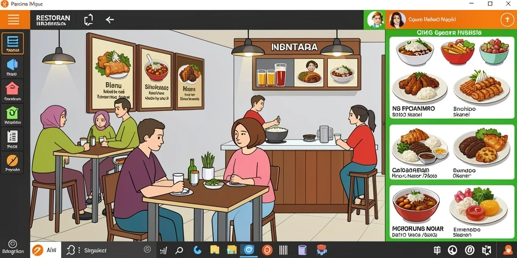 Tampilan antarmuka yang menarik dan mudah digunakan.