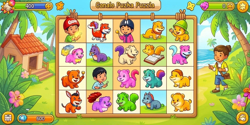 Tampilan menarik dari permainan slot yang berbeda.