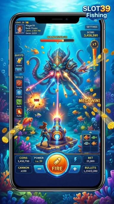 Cuplikan layar menu unduhan slot39 untuk perangkat Android